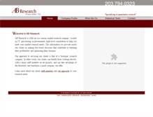 Tablet Screenshot of abresearchct.com
